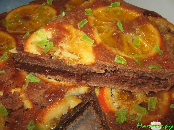 Торт-пирог с апельсинами Торт-пирог с апельсинами