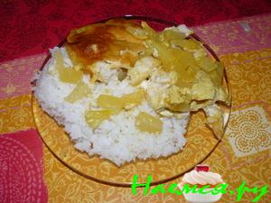 Курочка с карри и ананасами Курочка с карри и ананасами