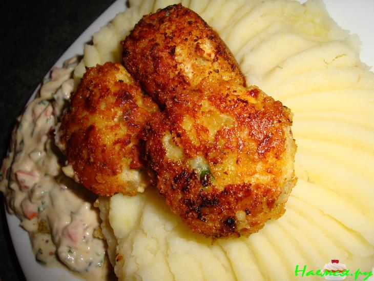 Рыбные котлетки "Вкуснячухи" Рыбные котлетки "Вкуснячухи"