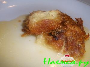 Апельсиновый круассан-пудинг Апельсиновый круассан-пудинг