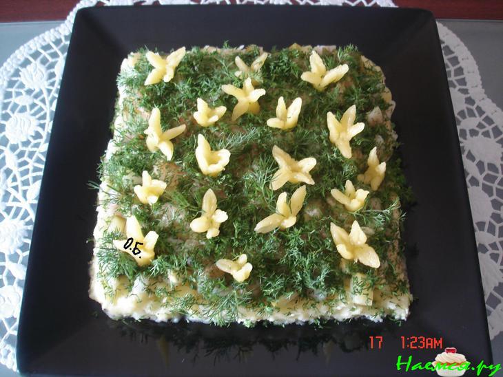 Салат "Подснежники"