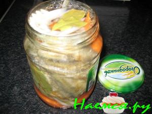 Маринованная корюшка