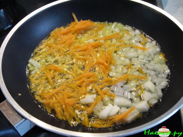 Суп с галушками и фрикадельками