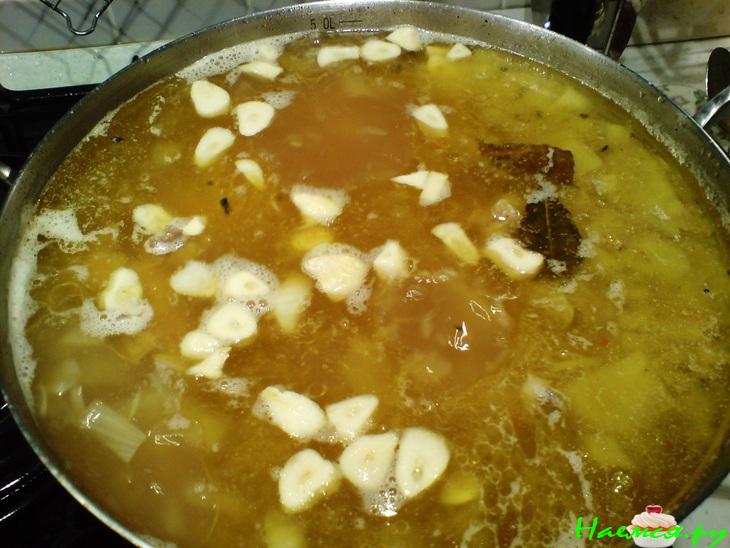 Баранина вареная с картофелем