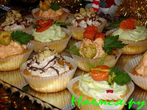 Пирожное сырное закусочное