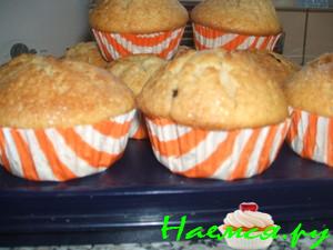 Медовые маффинцы с шоколадом
