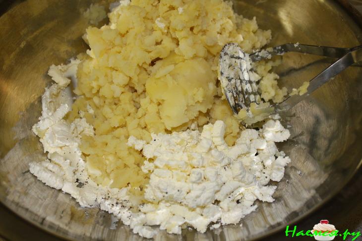 Пампушки творожно-картофельные