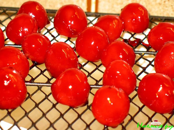 Шоколадно-вишнёвые Petit Fours (Пти Фур)