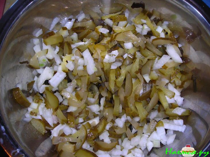 Салат из морской капусты