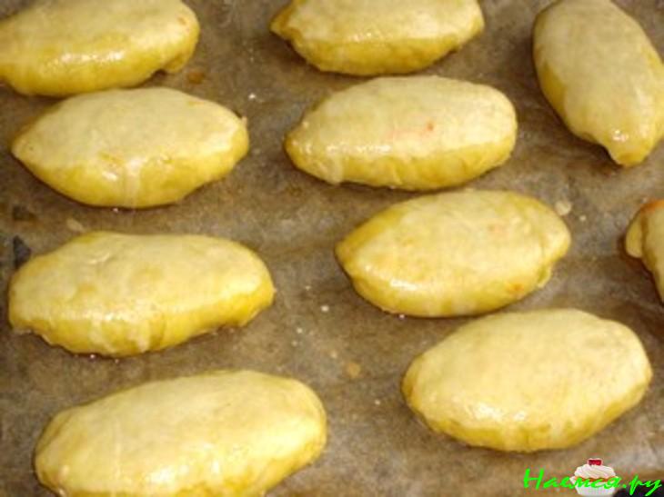 Постные пирожки с тыквой