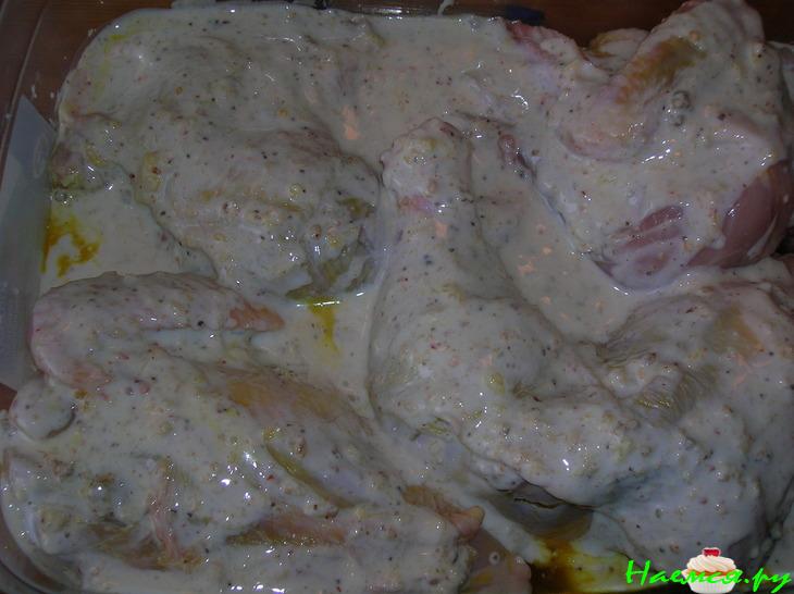 Мясо цыпленка в йогуртовом соусе Мясо цыпленка в йогуртовом соусе