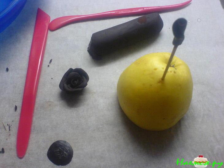 Шоколадная розочка Шоколадная розочка