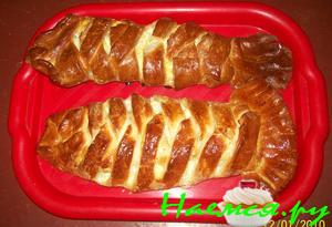 Пирог с рыбным филе