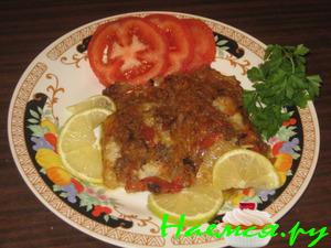 Рыба со сладким перцем