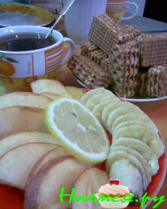 Вафельки к чаю