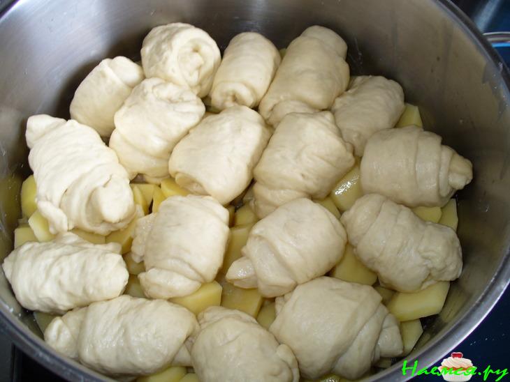 Штрудли с капустой