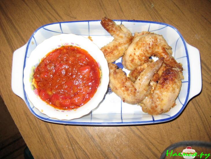 Жаркое с лечо и грушами "Под рублёвским крылышком"