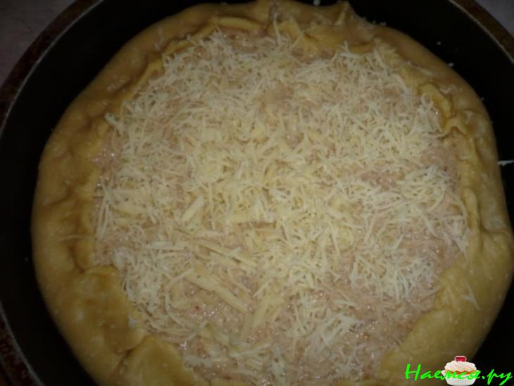 Пирог "ЛУК и Я"