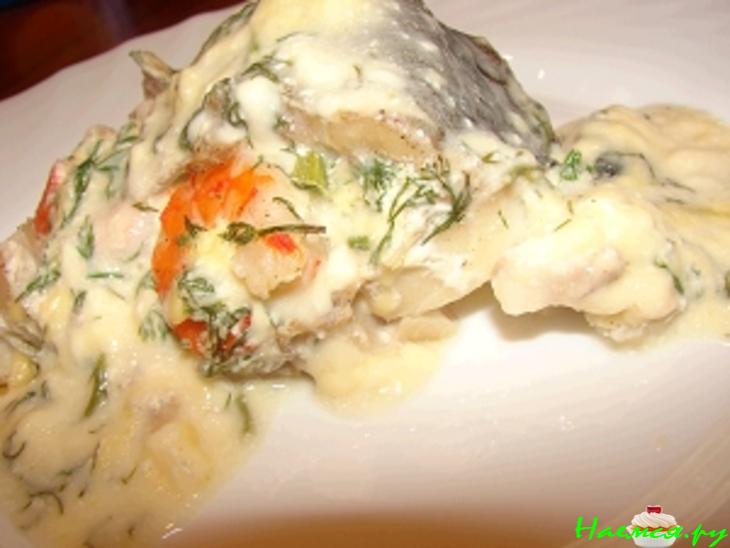 Треска с начинкой