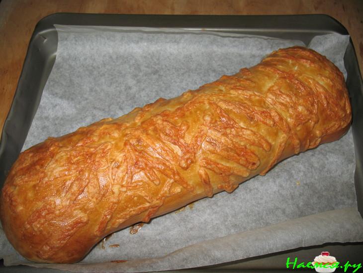 Рулет с рыбной начинкой