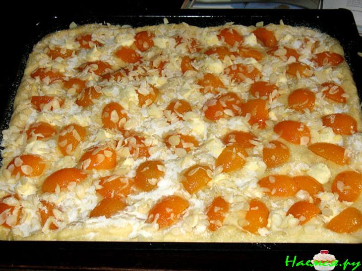 Абрикосово-масляный пирог (Aprikosen-Butterkuchen) Абрикосово-масляный пирог (Aprikosen-Butterkuchen)