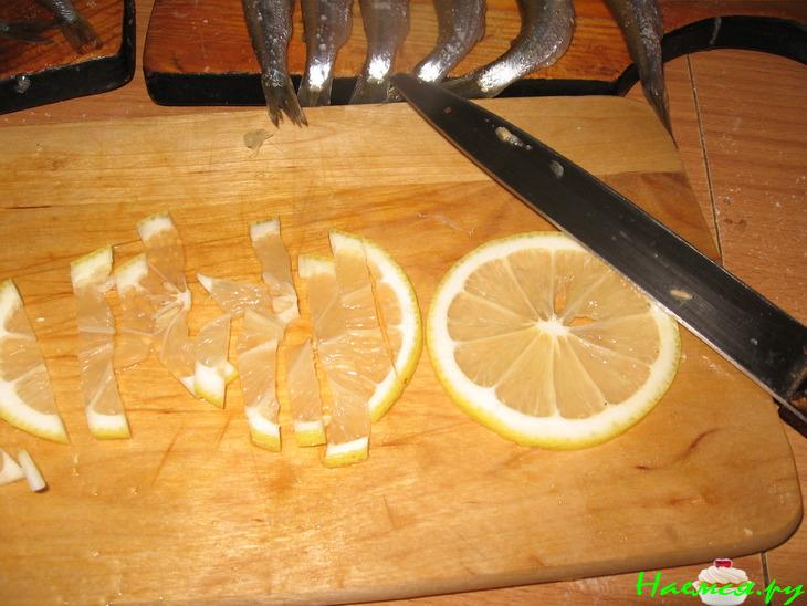 Рогалики с корюшкой