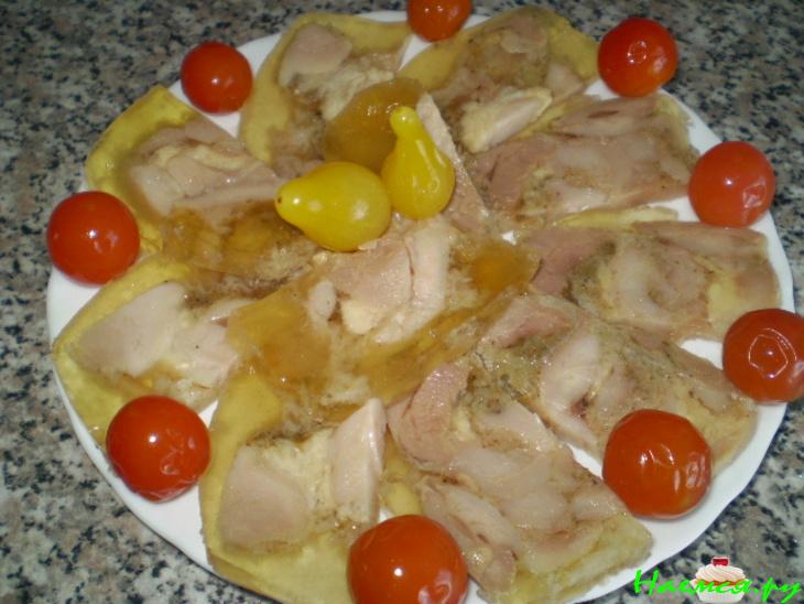 Рулет куриный в тетра паке