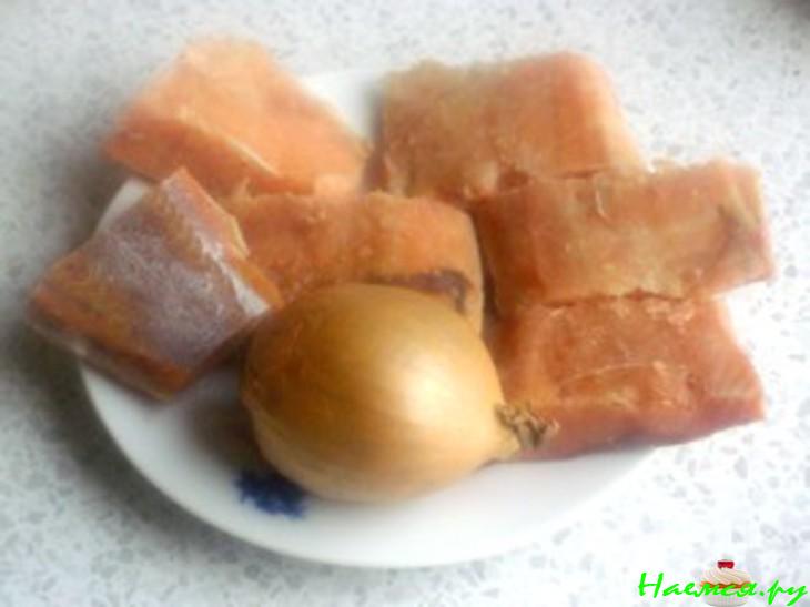 Суп с из горбуши овощами Суп с из горбуши овощами