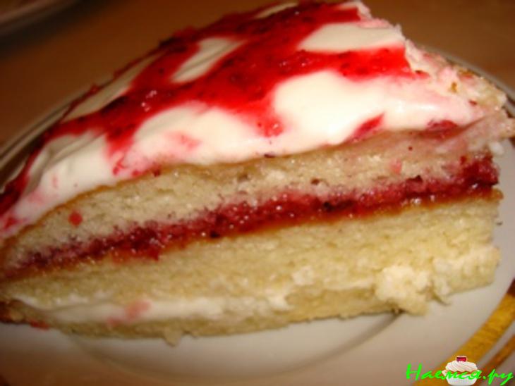 Клюквенно-лимонный пирог со сметанной прослойкой Клюквенно-лимонный пирог со сметанной прослойкой