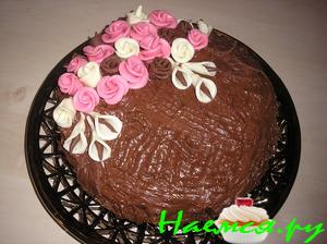 Ореxово-шоколадный торт (очень простой,но невероятно вкусный) Ореxово-шоколадный торт (очень простой,но невероятно вкусный)