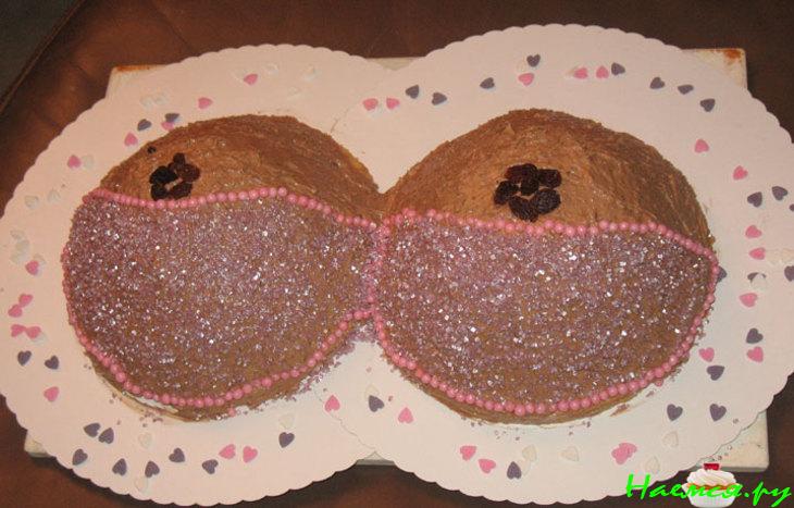 Торт 'Декольте мулатки'