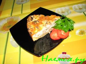 Грибной пирог "Пальчики оближешь" Грибной пирог "Пальчики оближешь"