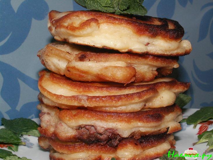 Ленивые беляши "Весёлая компания" (или оладушки с припёком)