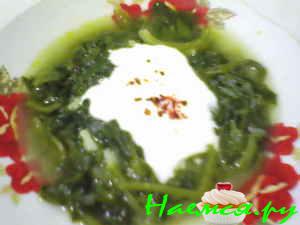 Просто шпинат