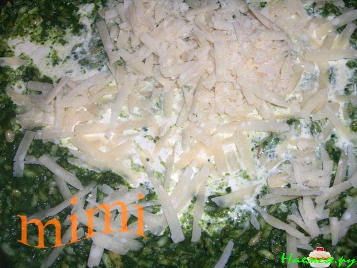 Ризотто со шпинатом