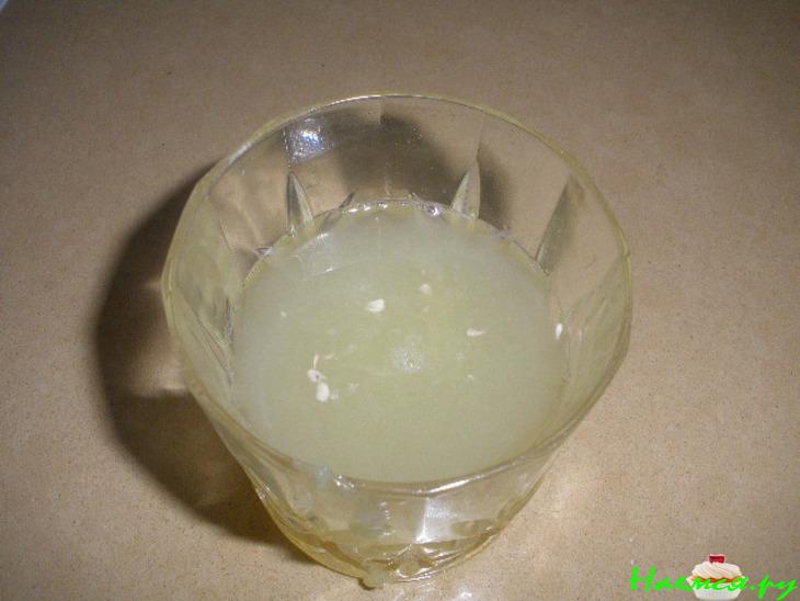 Сорбе (шербет) из лимона и шампанского