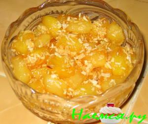 Яблоки в карамели