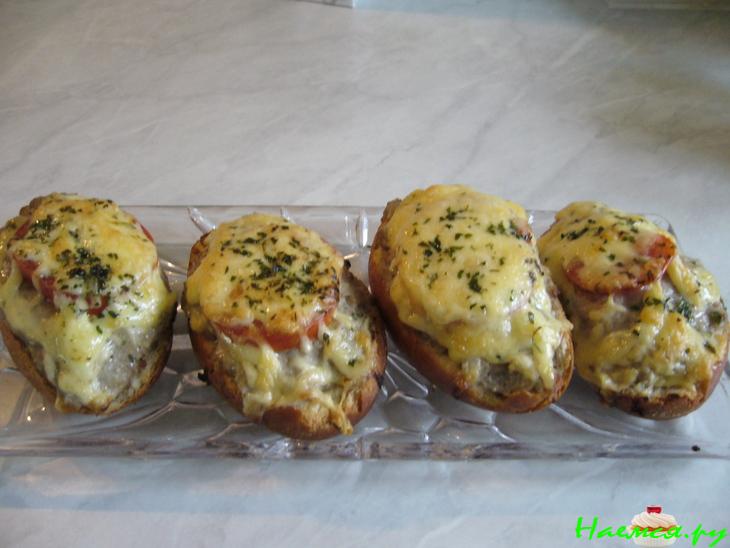 Булочки с фаршем 