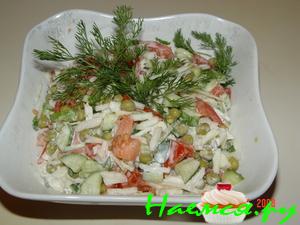 Просто овощной салатик Просто овощной салатик