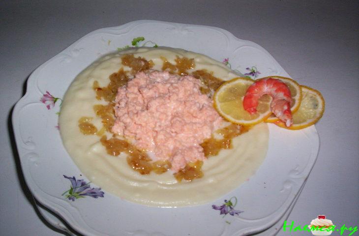 Суп-пюре "Молочная Креветка"