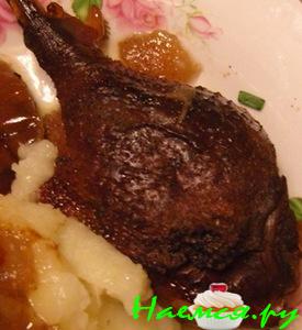 Гусь в яблоках