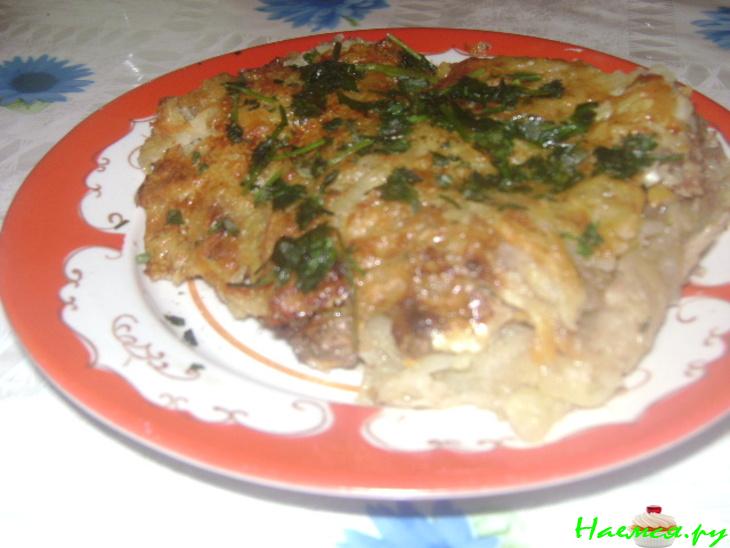 Пирог из картофеля с начинкой