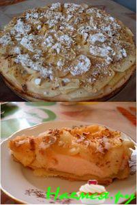 Яблочно-творожный пирог Яблочно-творожный пирог