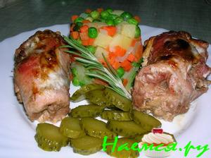 Рулеты из индейки