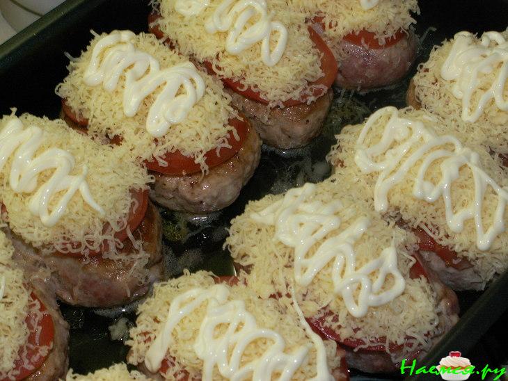 Котлетки под шубкой