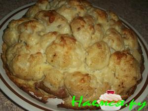 Фаршированная цветная капуста с итальянскими травами