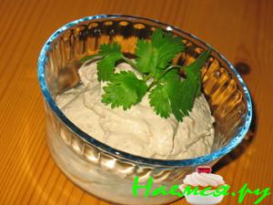 Дип из баклажанов и тахины