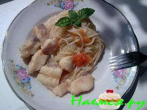 Спагетти в соусе