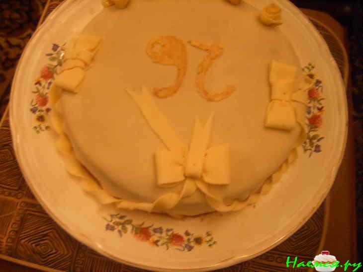 Торт с мастикой