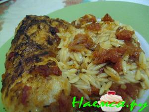 Гювеч с курицей